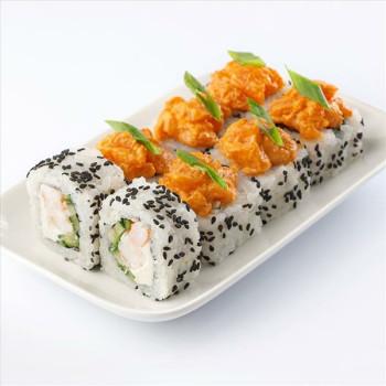 Вулкан с креветкой